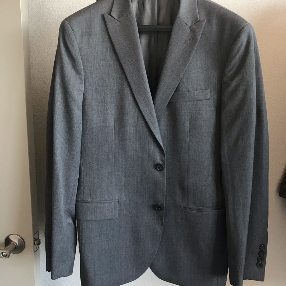 Agara Slim Fit Grey Suit